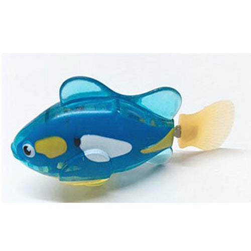 Cat Interactive Electric Fish Water Toy For Indoor Play Swimming Robot Fish Toys For Cat Dog Pet Baby Swimmer Bath Robofish Toys