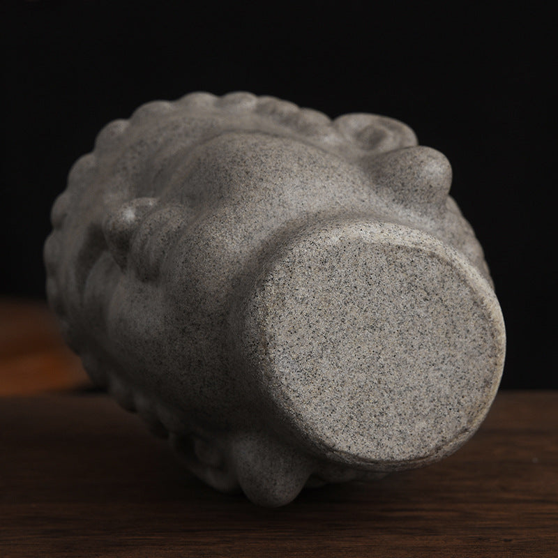 Mingze Sandstone Resin Crafted Buddha Head