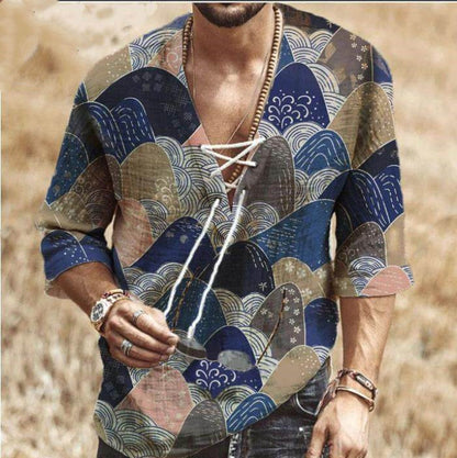 New Large Size Loose Hot style Men Shirts Male T Shirts