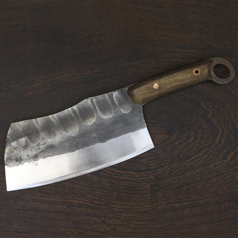 Handmade Forged Kitchen Knife Old Iron Knife Household Kitchen Knife 