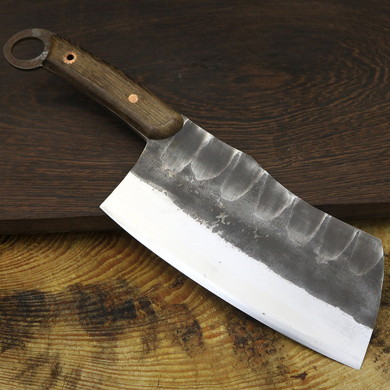 Handmade Forged Kitchen Knife Old Iron Knife Household Kitchen Knife 