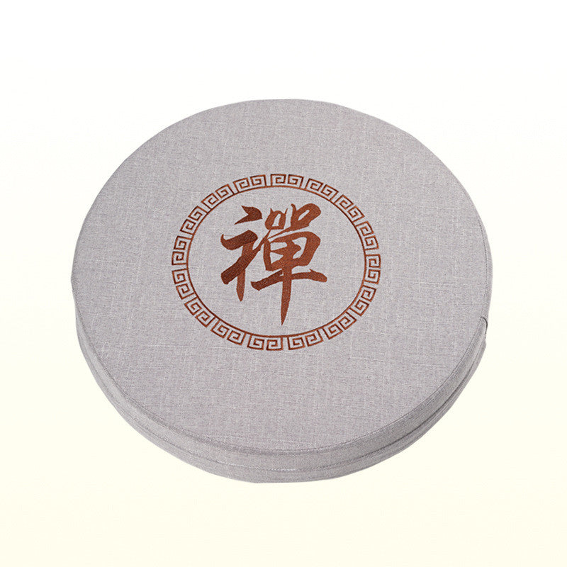 Round Futon Cushion Meditation Cushion Meditation Mat Tatami Mat Ground Cushion Japanese Worship Mat Worship Buddha Mat Home