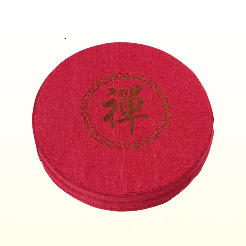 Round Futon Cushion Meditation Cushion Meditation Mat Tatami Mat Ground Cushion Japanese Worship Mat Worship Buddha Mat Home