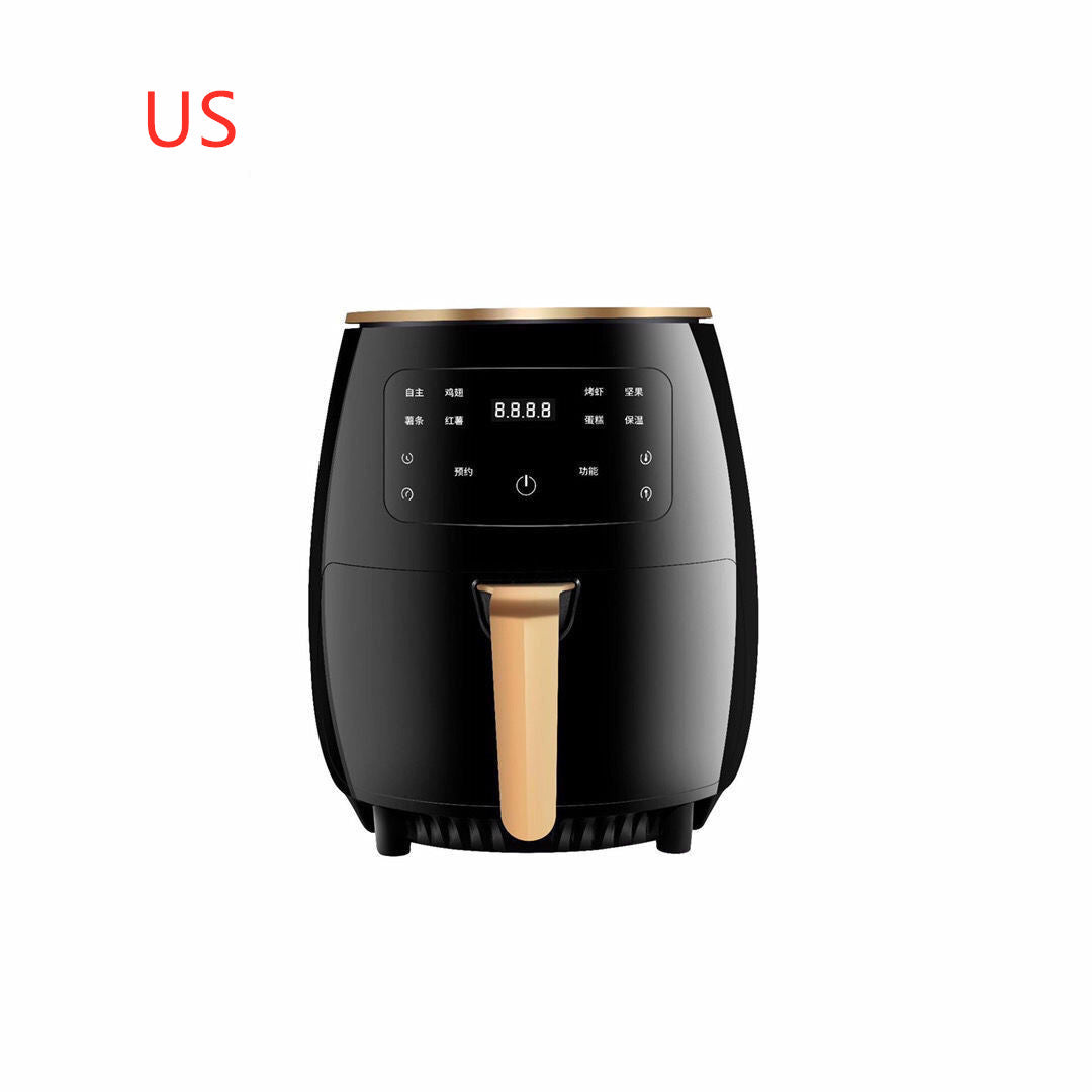 220V Smart Air Fryer without Oil Home Cooking 4.5L Large Capacity Multifunction Electric Professional-Design 