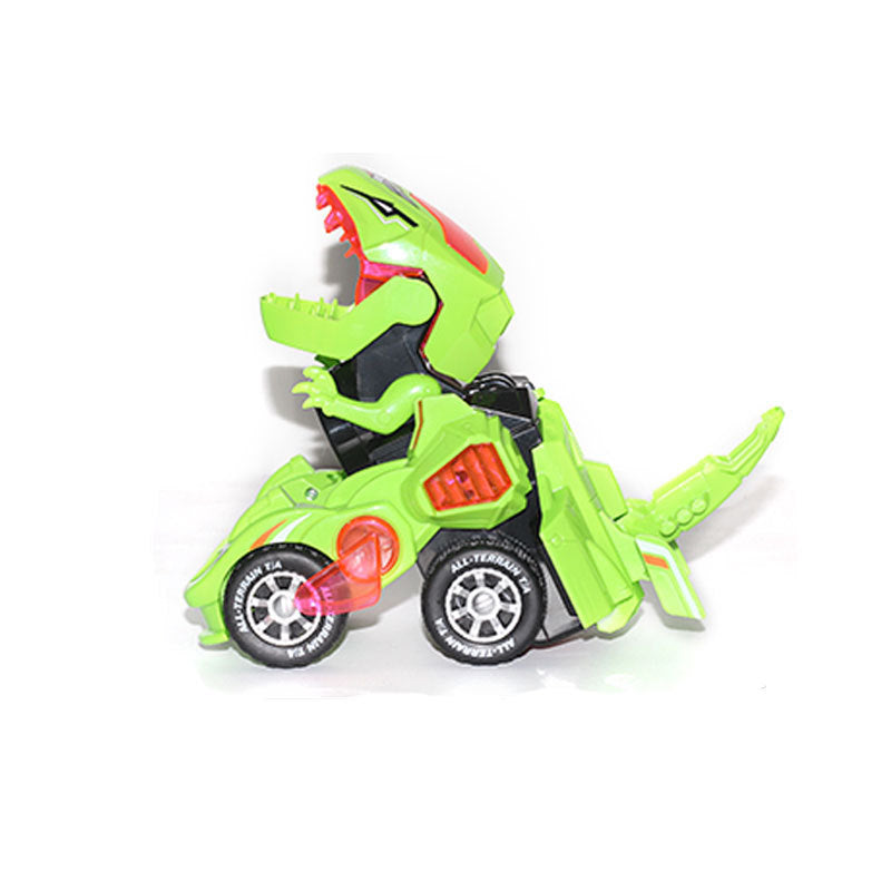 Transforming Dinosaur Led Robot Car