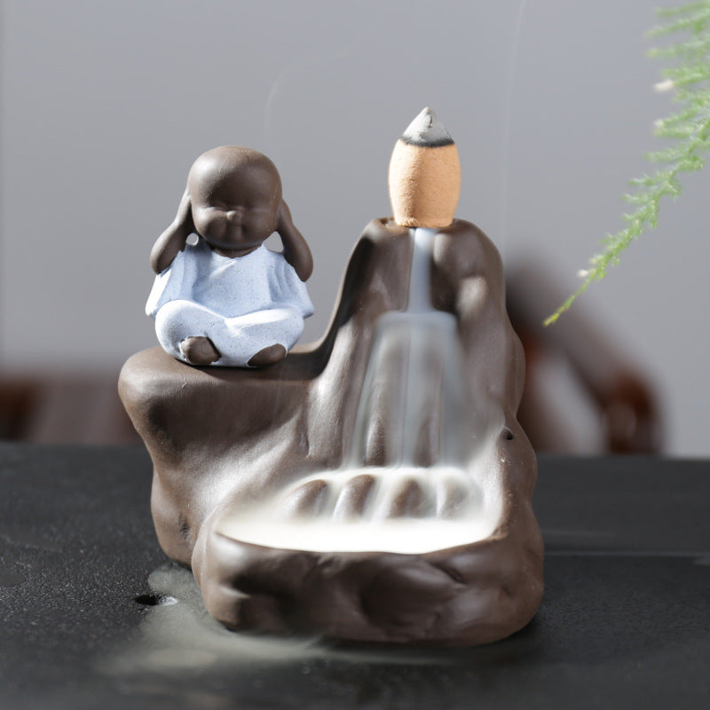 Creative Decoration Ceramic Incense Burner Backflow Incense Burner