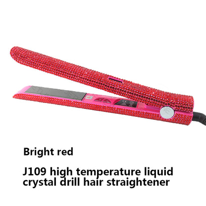 High Temperature Electric Splint For Diamond-Studded Hair Straightener 