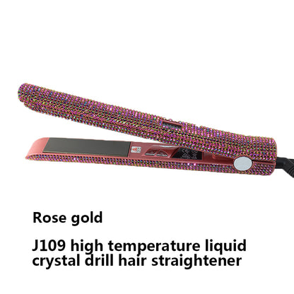 High Temperature Electric Splint For Diamond-Studded Hair Straightener 