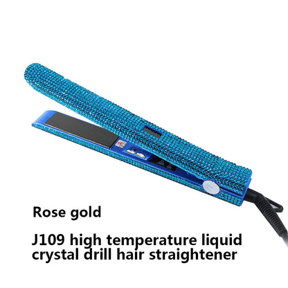 High Temperature Electric Splint For Diamond-Studded Hair Straightener 