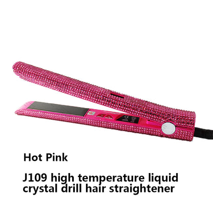 High Temperature Electric Splint For Diamond-Studded Hair Straightener 