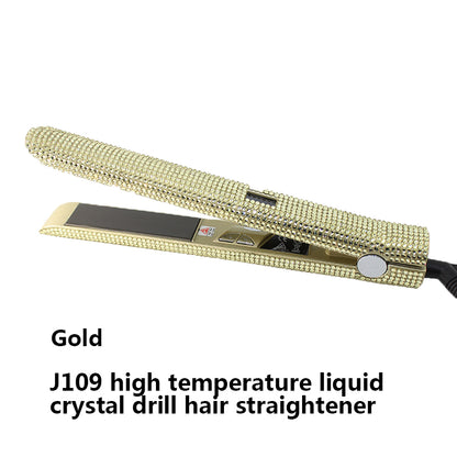 High Temperature Electric Splint For Diamond-Studded Hair Straightener 