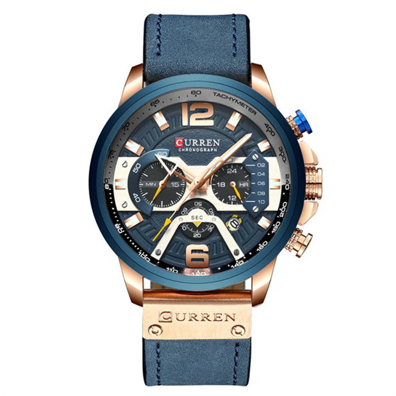 Casual Sport Watch Blue Watch For Men