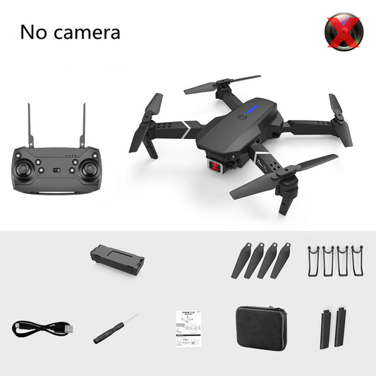 Dual-Lens Folding Drone Fixed-Height Four-Axis Aerial Photography Remote Control - Babbazon Drone