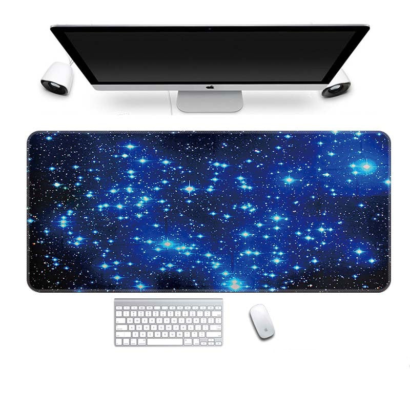 Spot Gaming Mouse Pad Super Long Super Large Thickening Locking Desktop Notebook