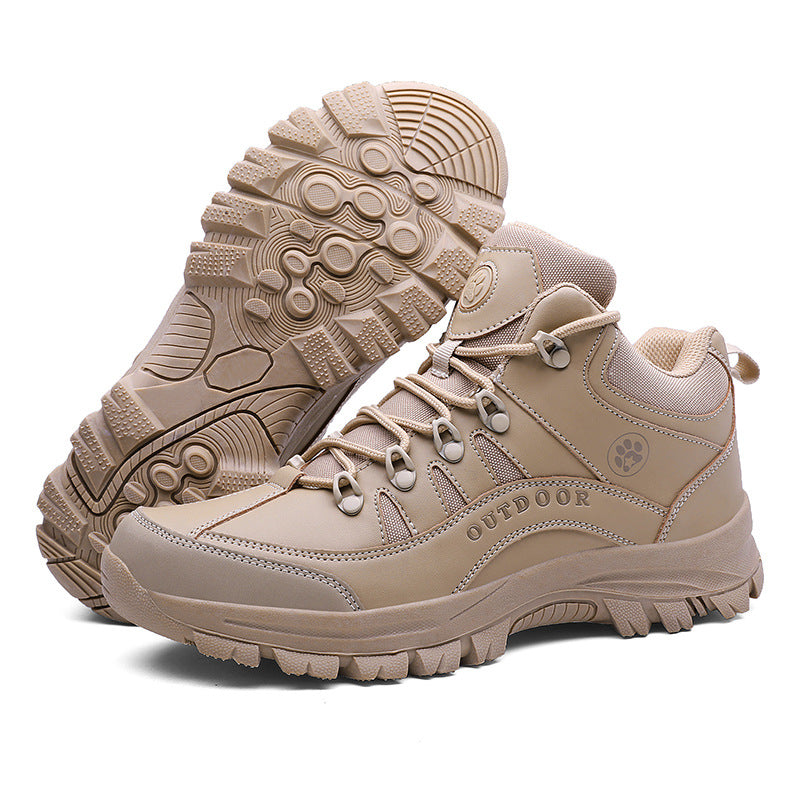 Fashion Hiking Shoes Military Boots Non-slip Wear-resistant Outdoor Shoes 