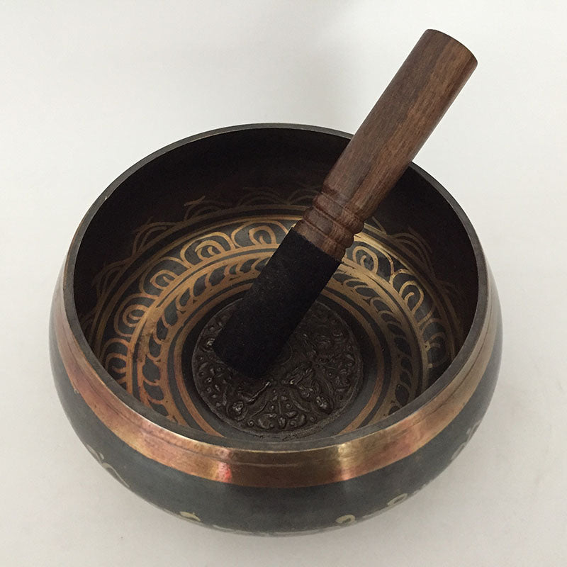 Nepalese Pure Copper Hand Meditation Bowl Buddha Sound Bowl