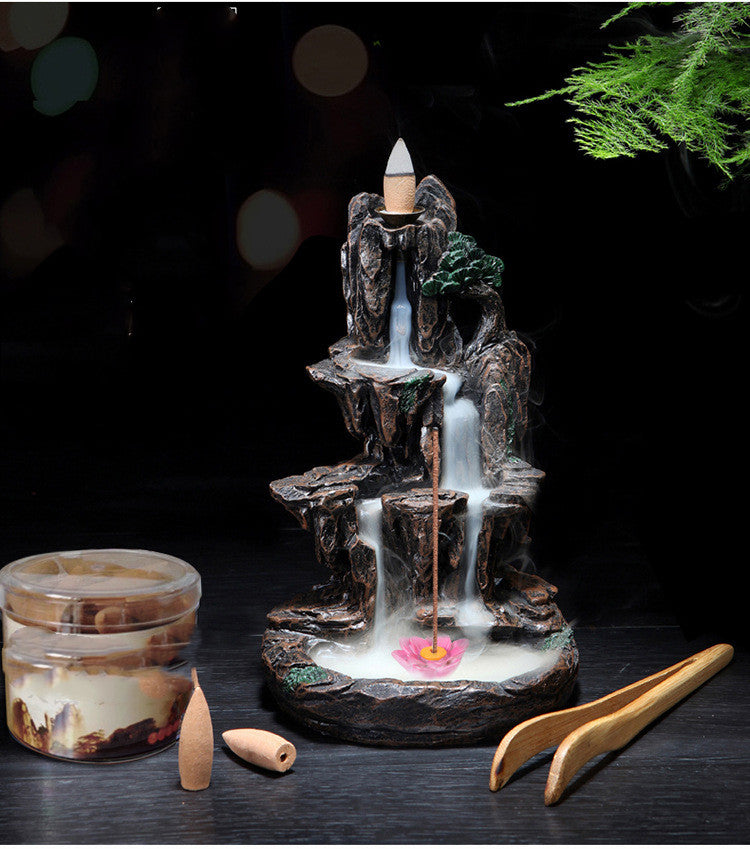 Agarwood Incense Indoor Large Lower Agarwood Incense Burner Buddha Series Backward Lucky Decoration