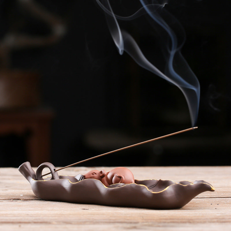 Creative Ceramic Incense Stick Incense Holder Lying Incense Burner