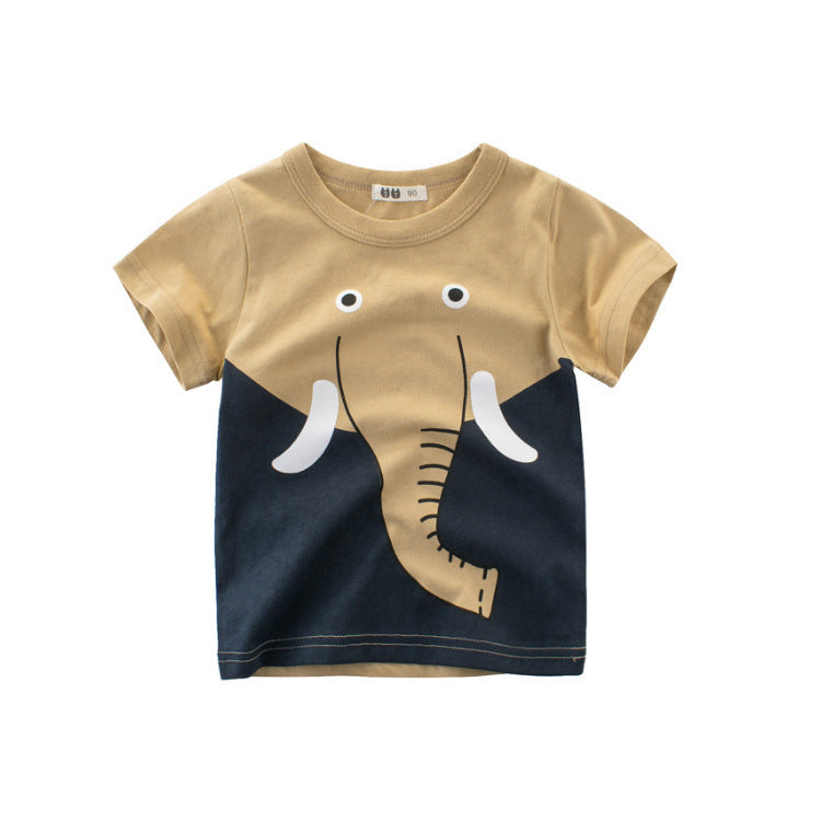 Boy's Summer New Product Children's Short Sleeved T Shirt