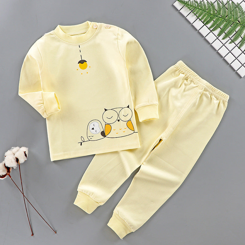 Children'S Cotton Underwear Set Close-Fitting Undercoat