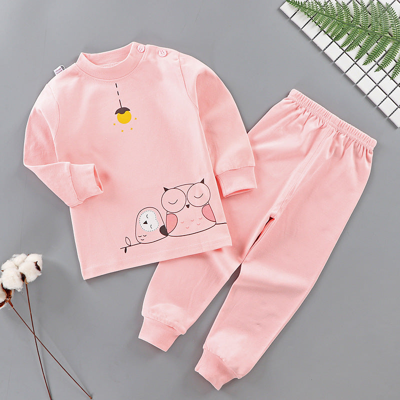 Children'S Cotton Underwear Set Close-Fitting Undercoat