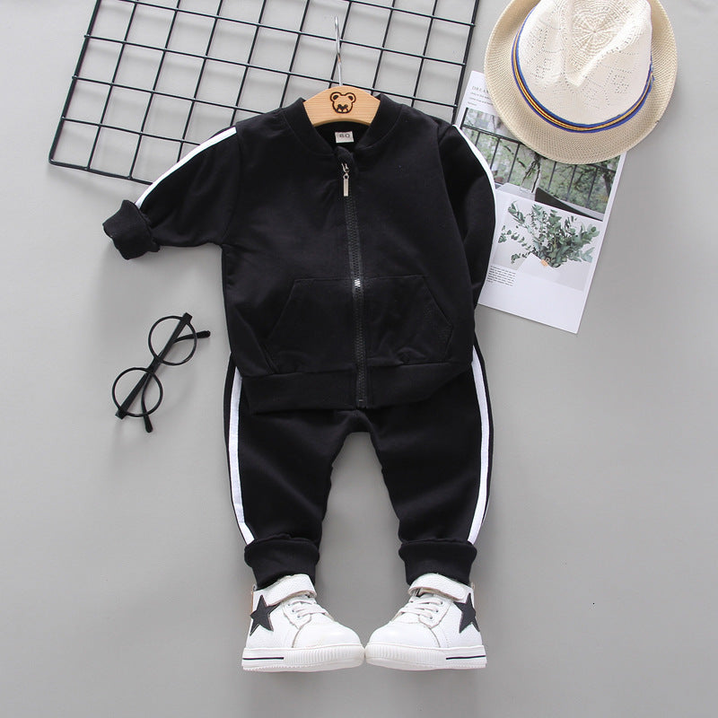 Two-piece Children's Spring And Autumn Casual Sportswear