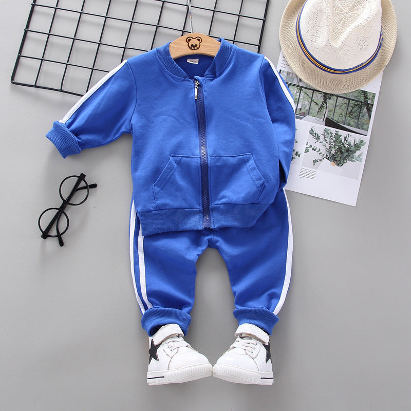 Two-piece Children's Spring And Autumn Casual Sportswear