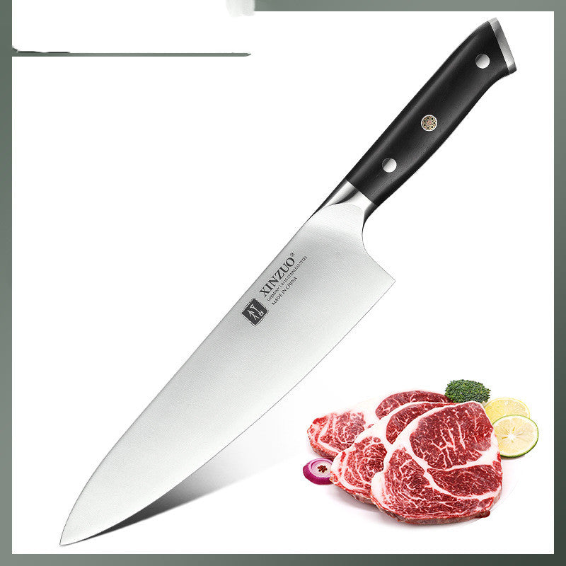 Chef Knife Western Style Ox Knife Stainless Steel Chef Cooking Knife Slicing Knife 