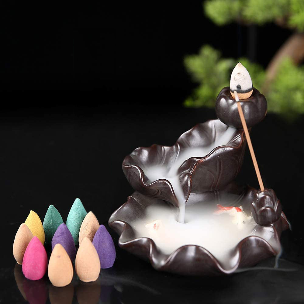 Backflow Incense Burner Tea Table Tea Table Ornaments