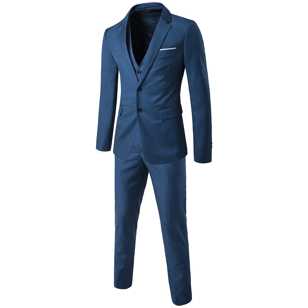 Three-piece Business Casual Suit 