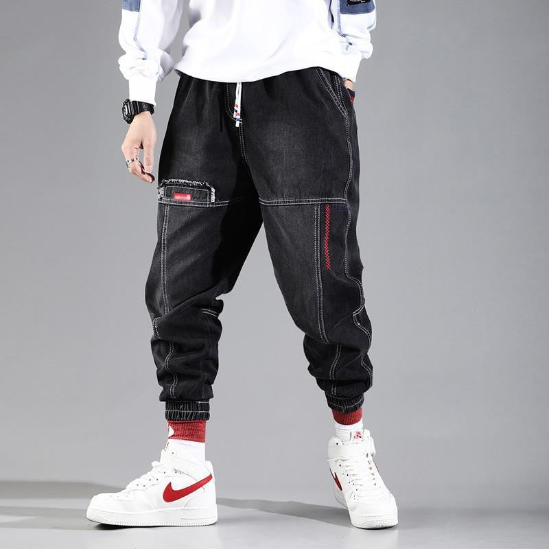 Loose Harem Pants Retro-closed Small Feet Men's Feet