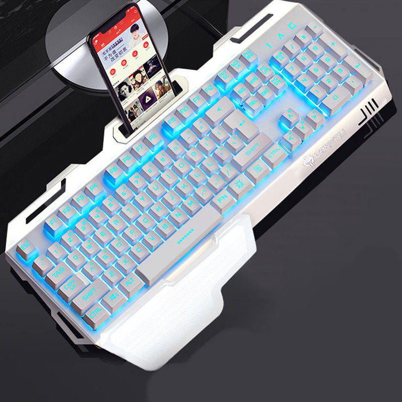 Wrangler Real Manipulator Keyboard Notebook Desktop Computer Wired Gaming Gaming Mouse Headset Three-piece