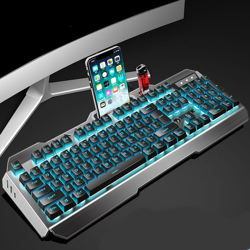 Wrangler Real Manipulator Keyboard Notebook Desktop Computer Wired Gaming Gaming Mouse Headset Three-piece