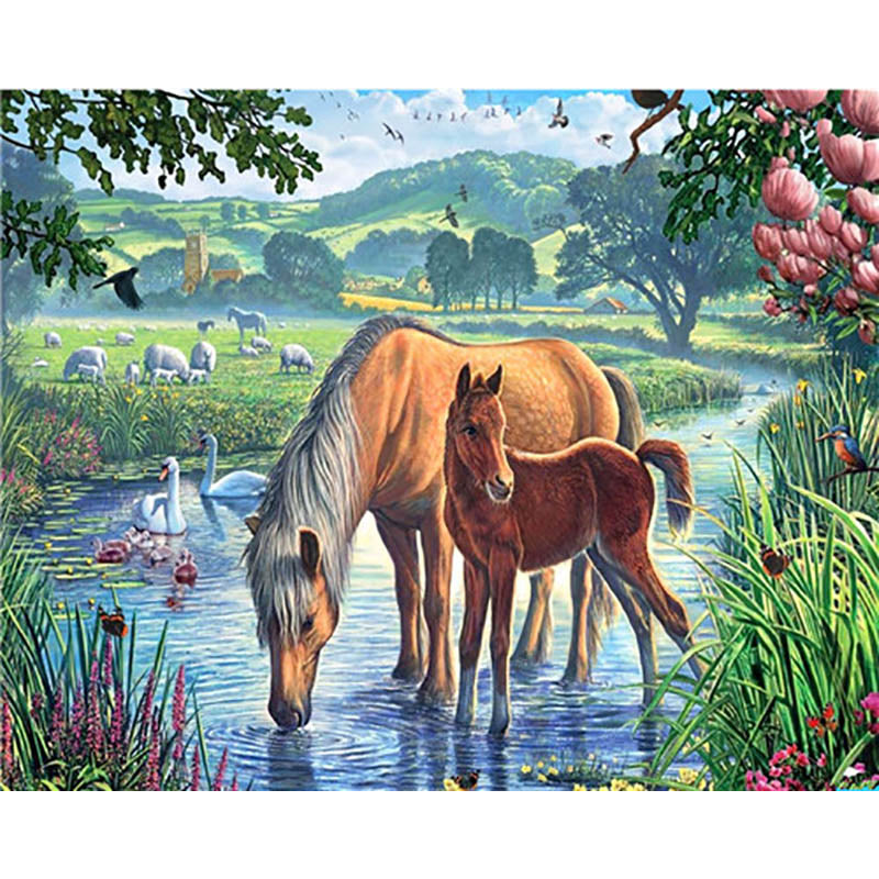 Horse Numbered Paintings