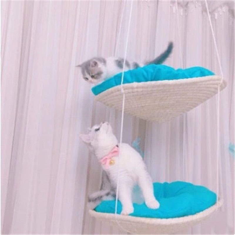 Cat Climbing Frame Cat Litter Cat Tree Cat Jumping Platform Cat Scratching Frame 