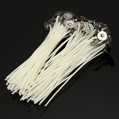 10Cm Candle Cotton Wick Cotton Thread Cotton Braided Butter Wick Oil Wick Buddhist Wick For Buddha 30 A Pack