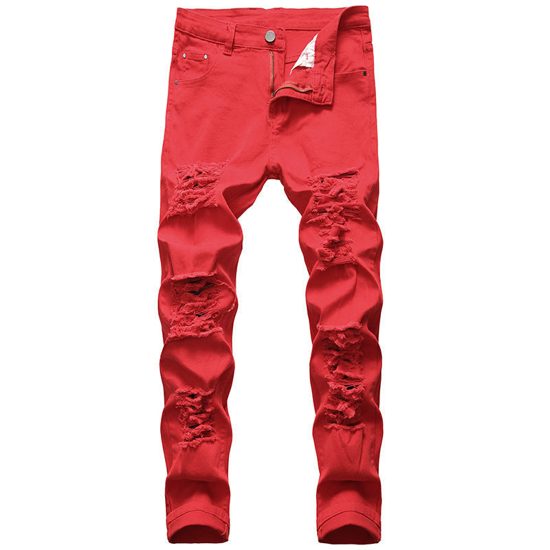 Korean Men'S Stretch Beggar Trousers