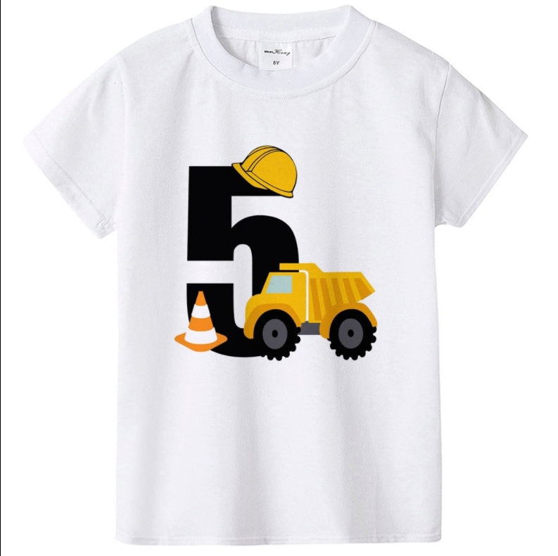 Children's Round Neck Short Sleeve