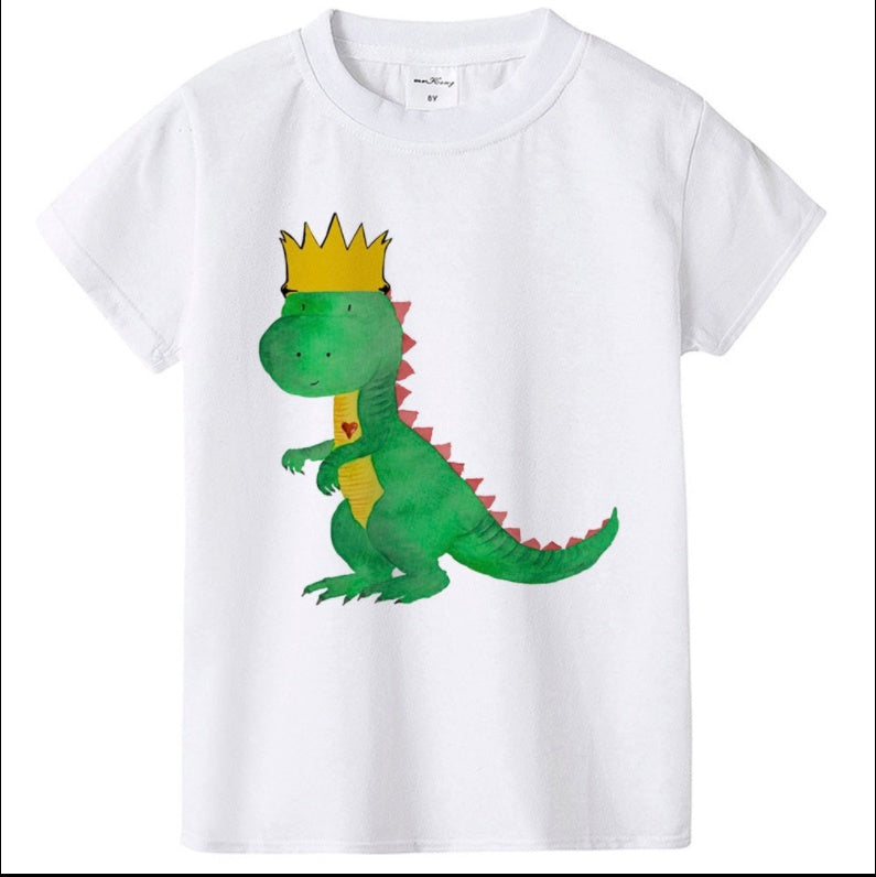 Children's Round Neck Short Sleeve