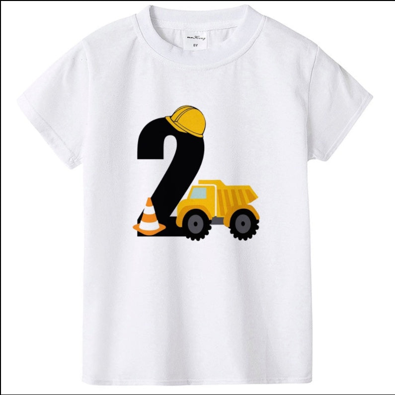 Children's Round Neck Short Sleeve