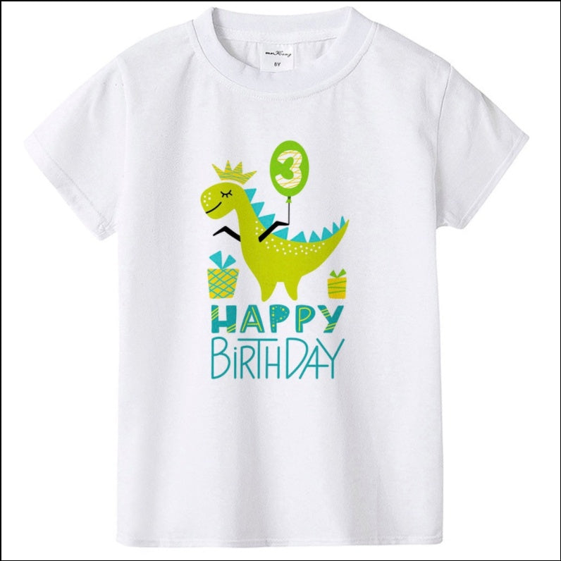 Children's Round Neck Short Sleeve