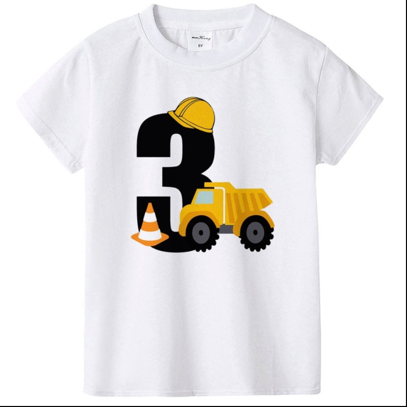 Children's Round Neck Short Sleeve