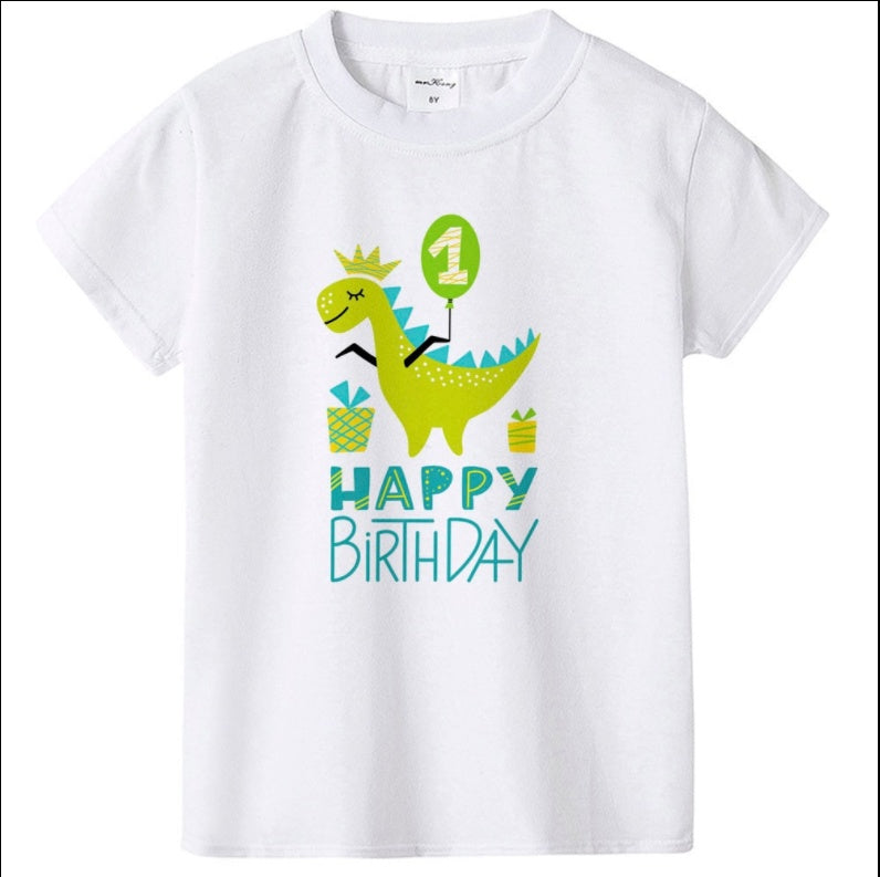 Children's Round Neck Short Sleeve