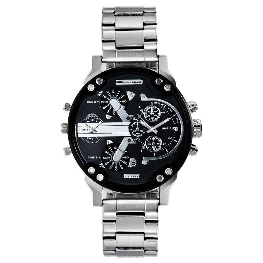 Stainless Steel Band Quartz Watch