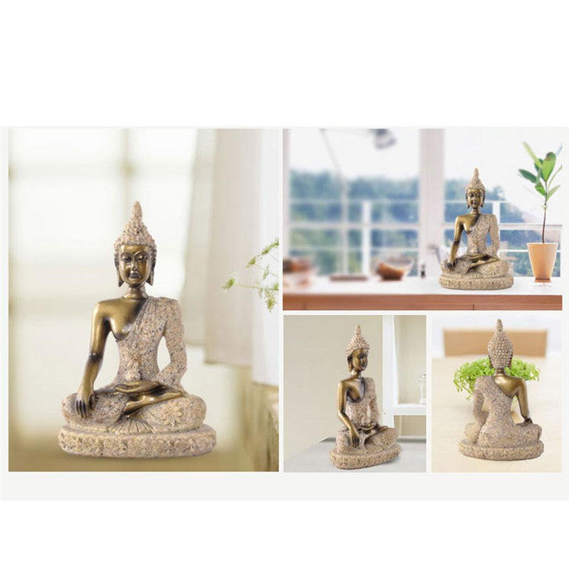 Mingze Buddha Statue Resin Decoration Southeast Asian Style