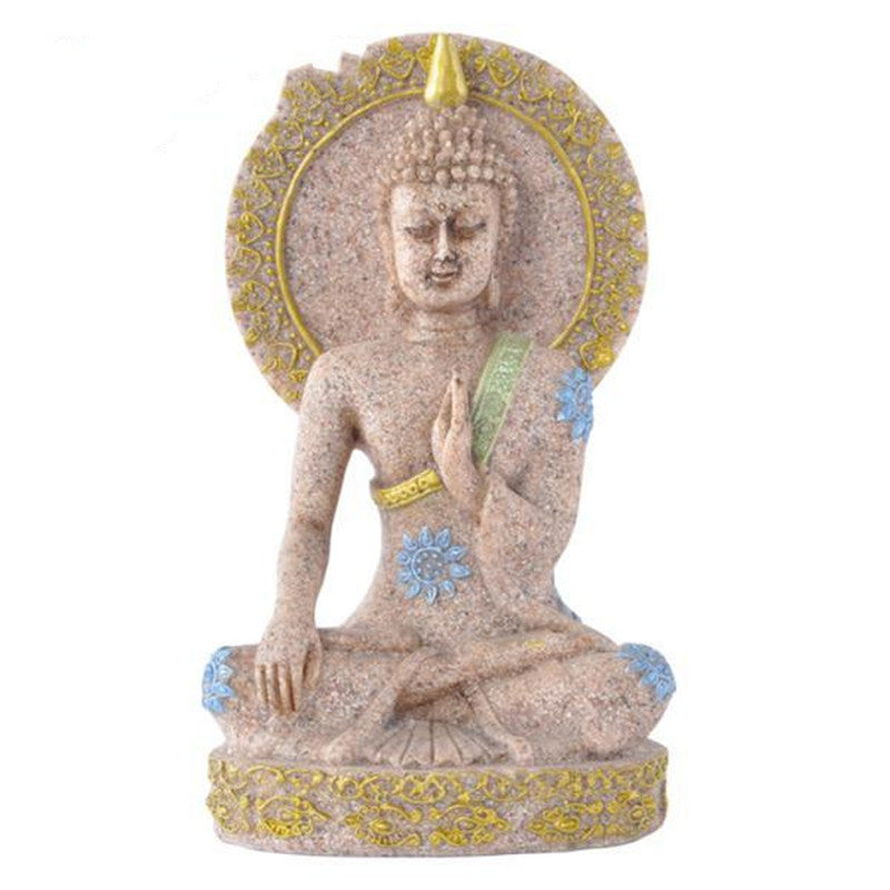 Mingze Buddha Statue Resin Decoration Southeast Asian Style