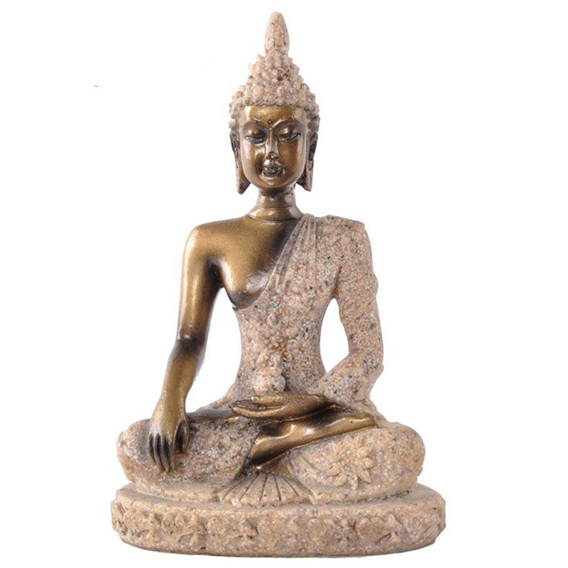 Mingze Buddha Statue Resin Decoration Southeast Asian Style