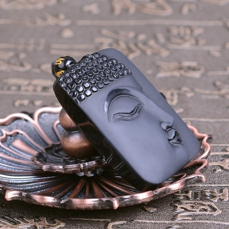 Tathagata Buddha Pendant Sakyamuni Necklace Jade