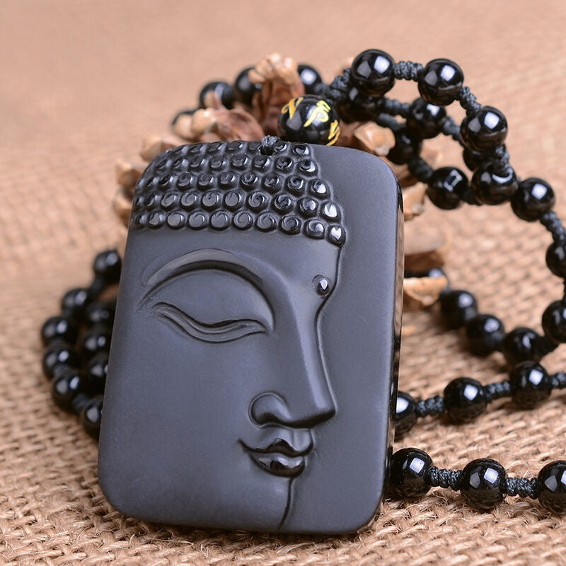 Tathagata Buddha Pendant Sakyamuni Necklace Jade