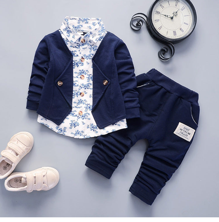 Fashionable Children'S Long Sleeve Suit